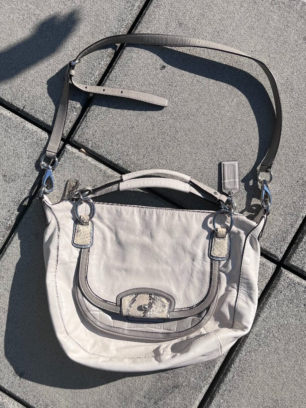 Coach Kristin Leather Hobo Bag